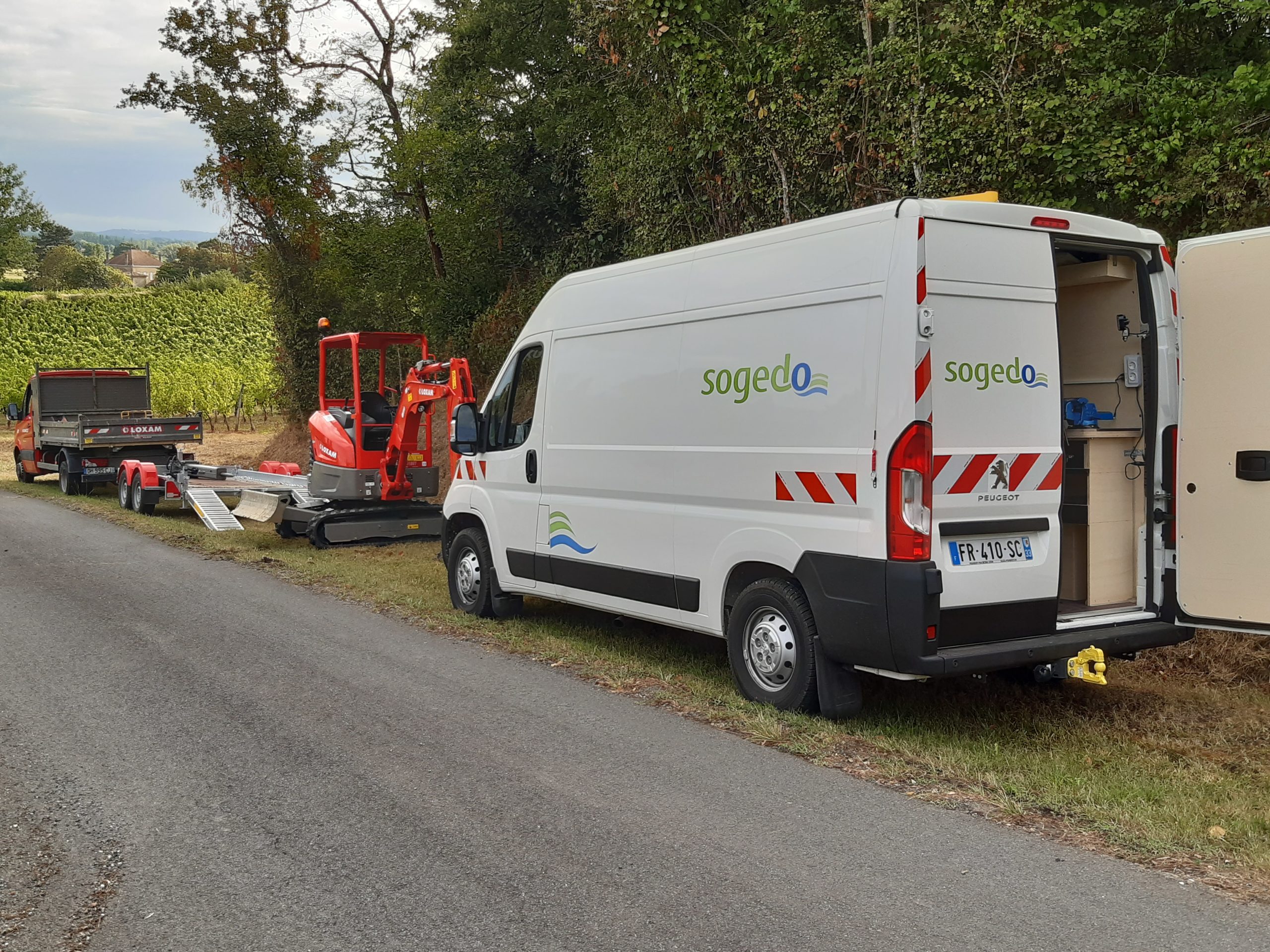 Gironde : Loupiac : réparation effectuée, la remise en eau débute : retour à la normale vers 13 heures au plus tard
