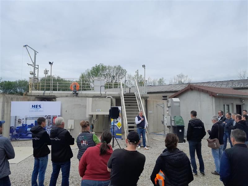 Mont-Rivel (Jura) : HES participe à l’inauguration d’une STEP de 4 000 EH