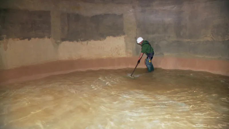 Reportage – L’entretien des réservoirs d’eau potable