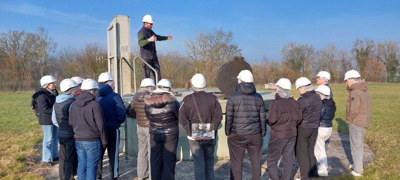 Visite de la station de Foissiat, dans l’Ain ! 🎉