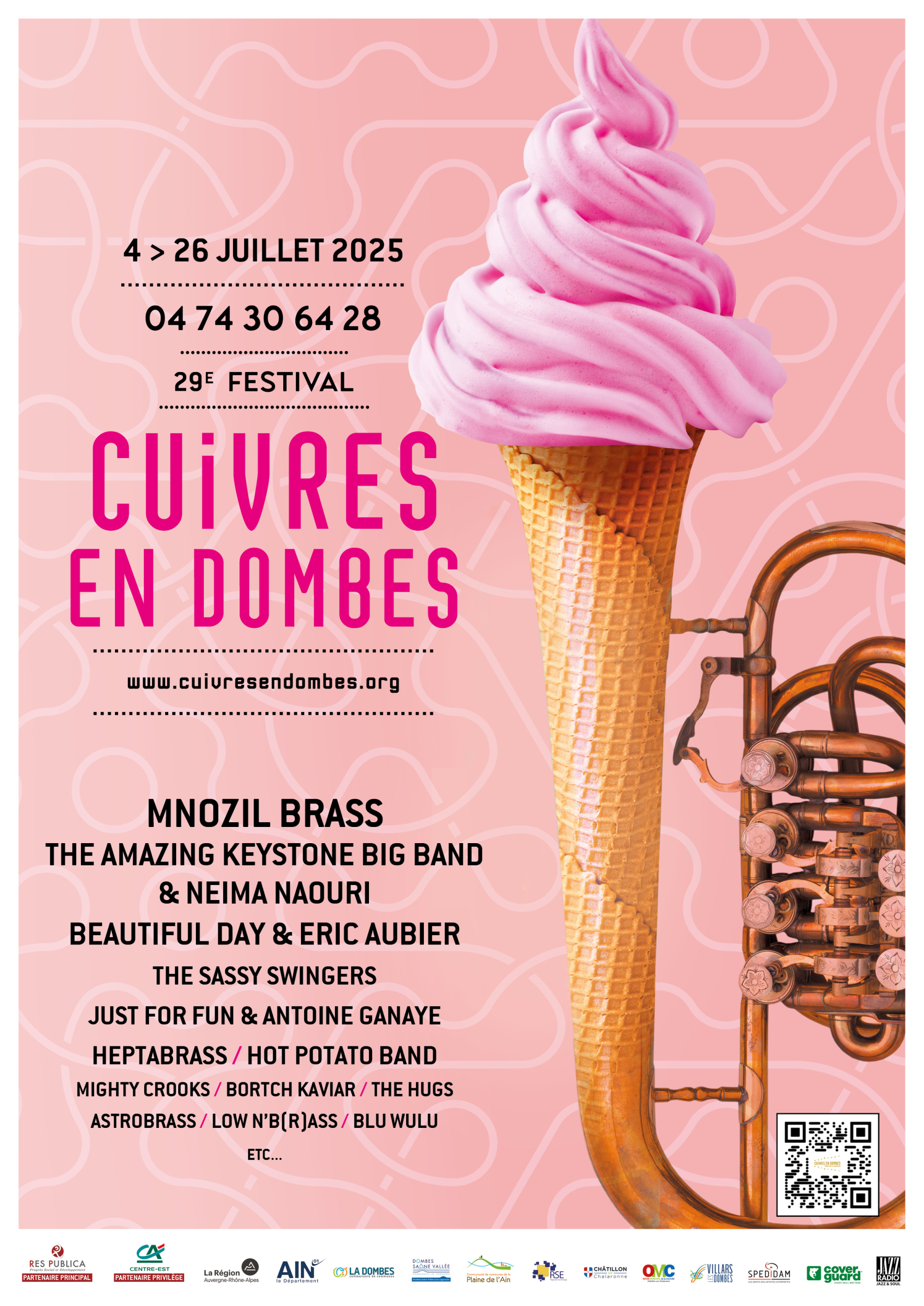 🎺✨ Sogedo, partenaire du Festival Cuivres en Dombes 2025 ! ✨🎺