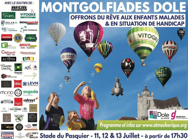 🎈 Sogedo est fier de soutenir les Montgolfiades Dole 2025 ! 🎈